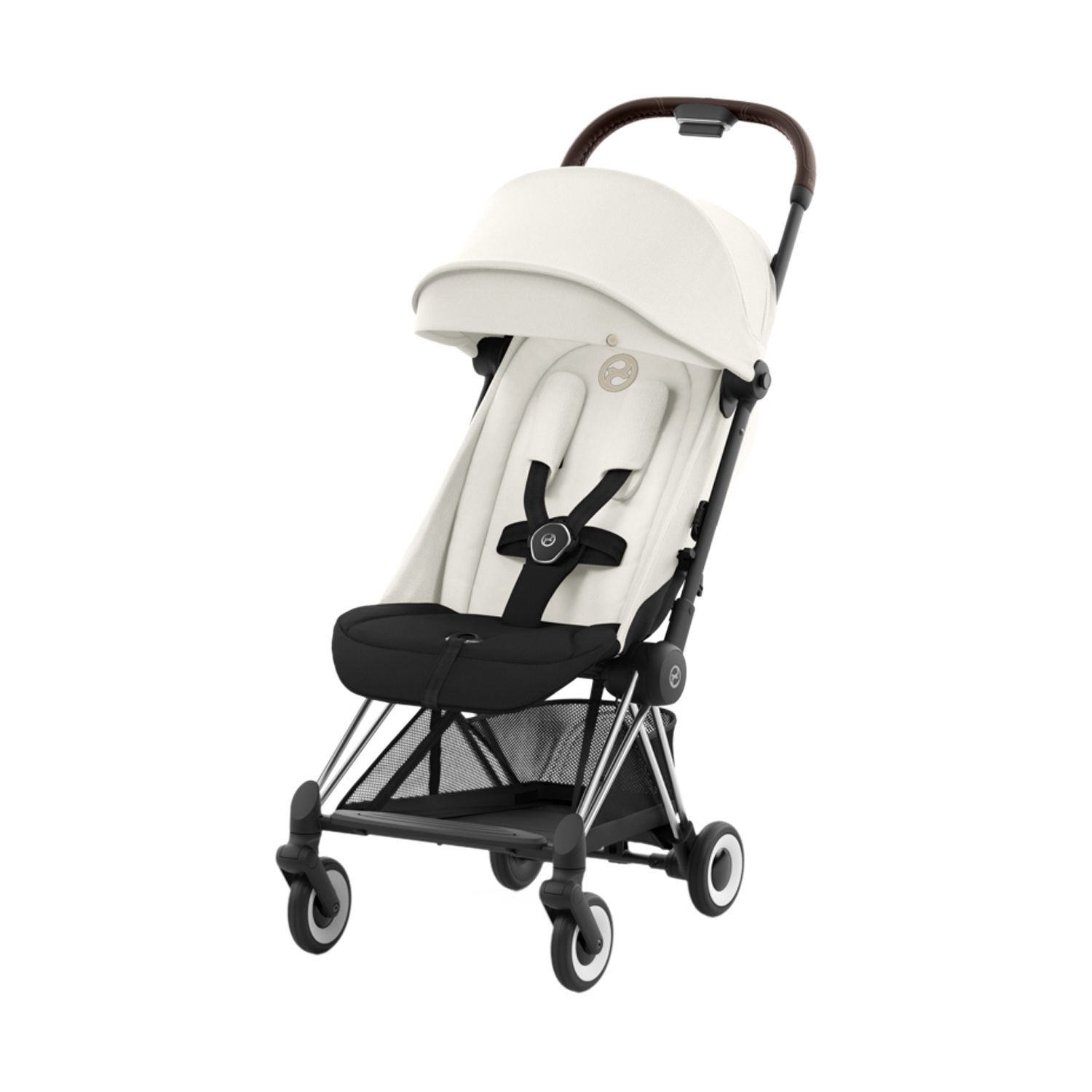 Cybex Coya Buggy - Chrome Frame - Off White