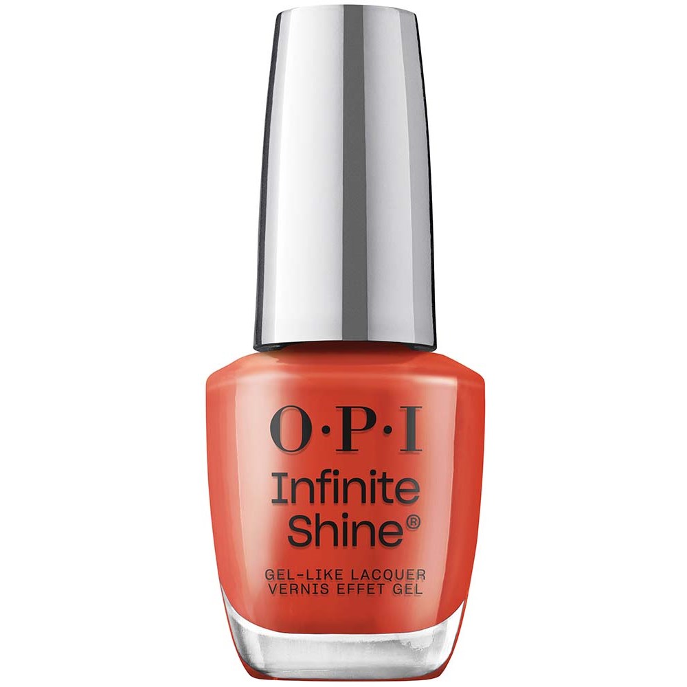 Opi Infinite Shine Knock 'Em Red