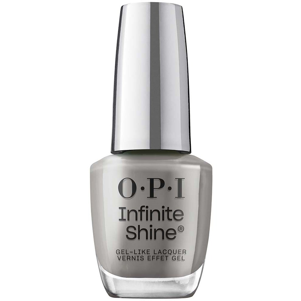 Opi Infinite Shine Steel Waters Run Deep - Grijs