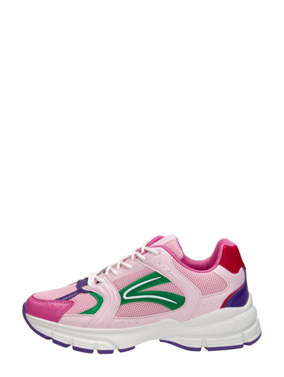 Sub55 - Sneakers Laag - Roze