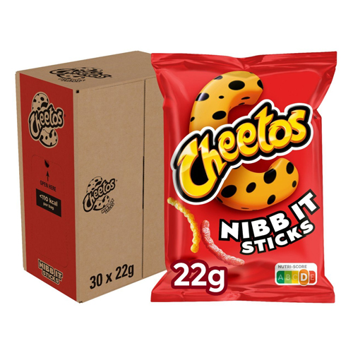 Cheetos - Nibb-it Sticks Naturel - 30 Minizakjes