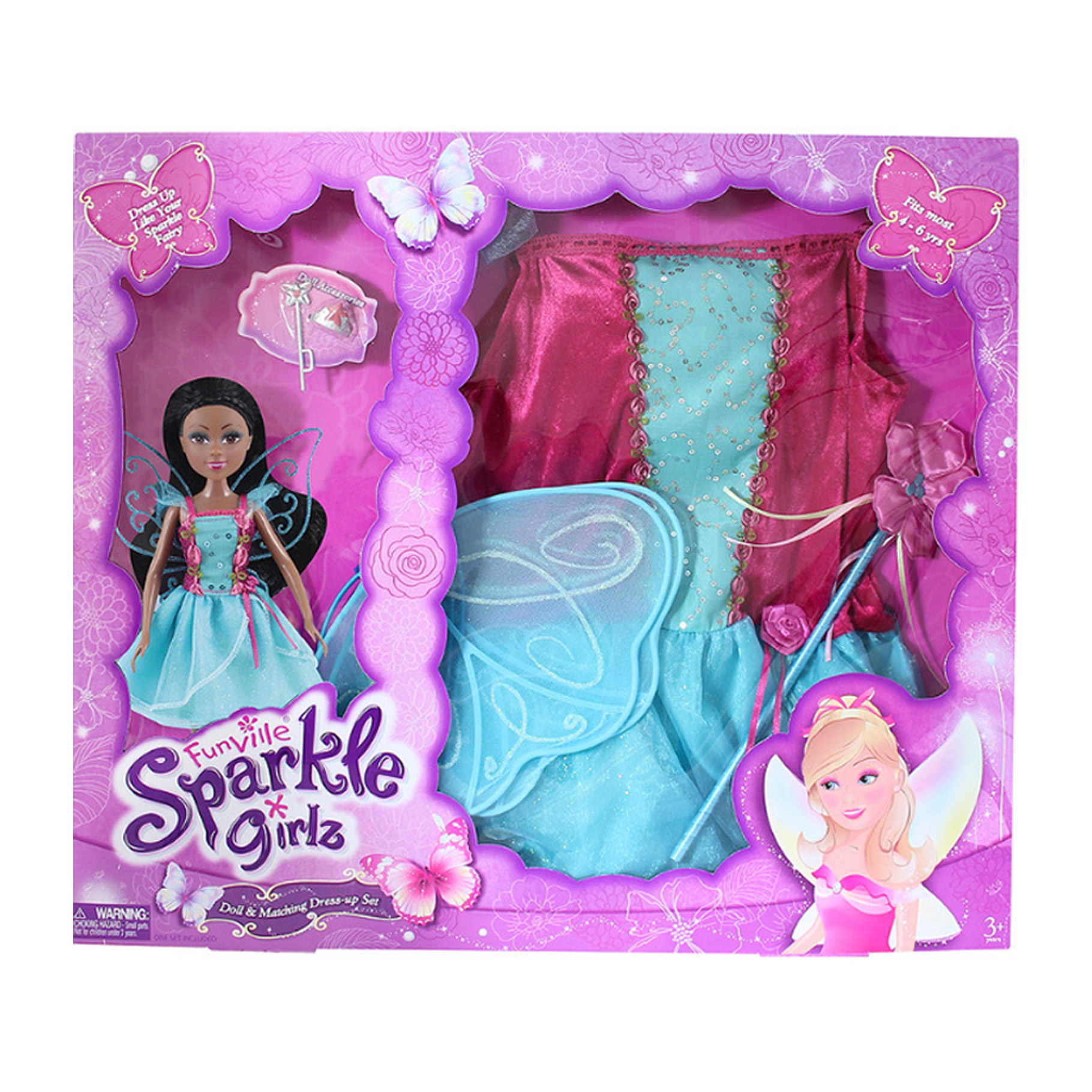 Top1Toys Sparkle Girl Pop + Verkleedset