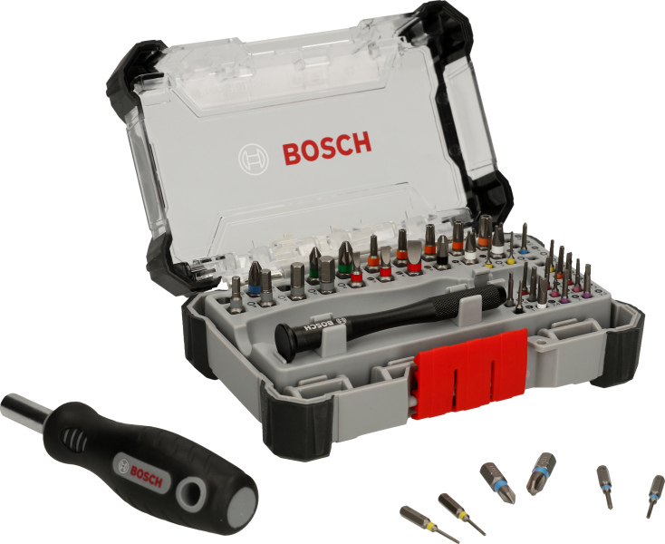 Bosch 2607002835 42-delige Precisie Bitset - Kleurgecodeerd