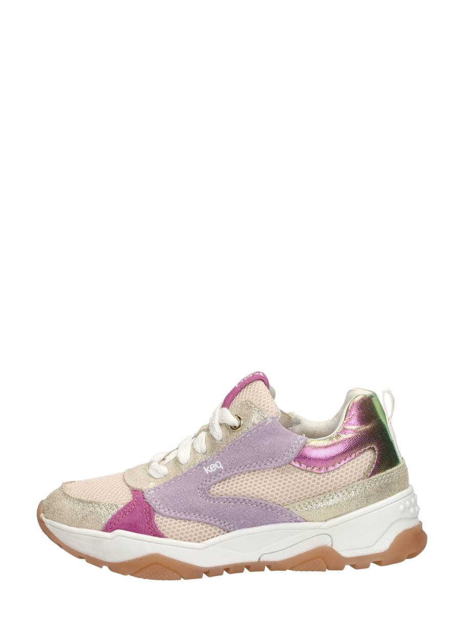 KEQ - Sneakers Laag - Beige