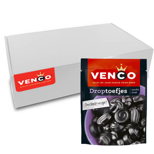 Venco - Droptoefjes - 10x 225g