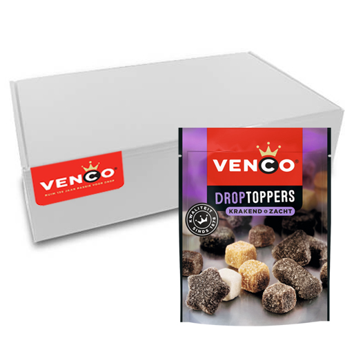 Venco - Droptopper Krakend & Zacht - 10x 205g