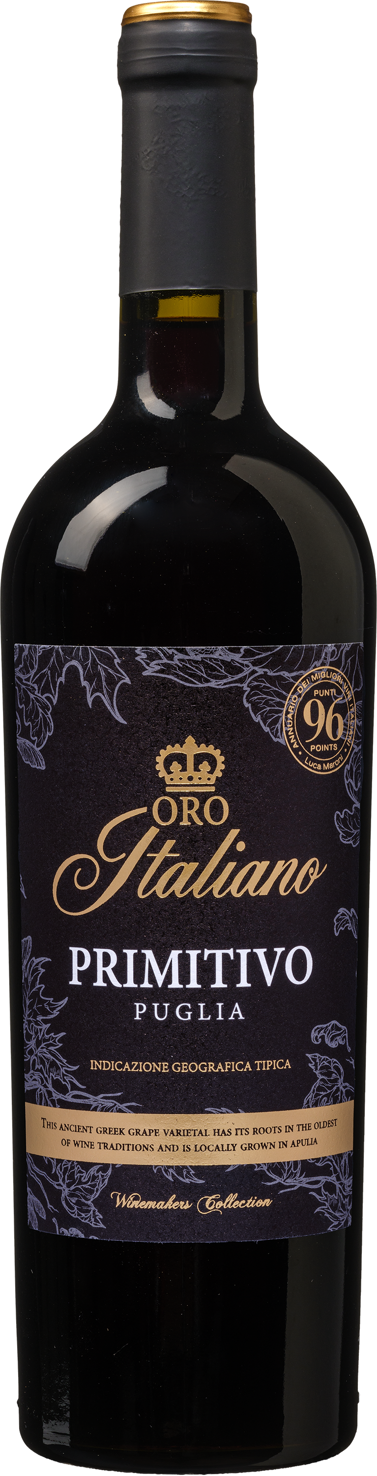Wijnvoordeel Oro Italiano Primitivo Puglia XL-pakket (12 flessen) - Rood