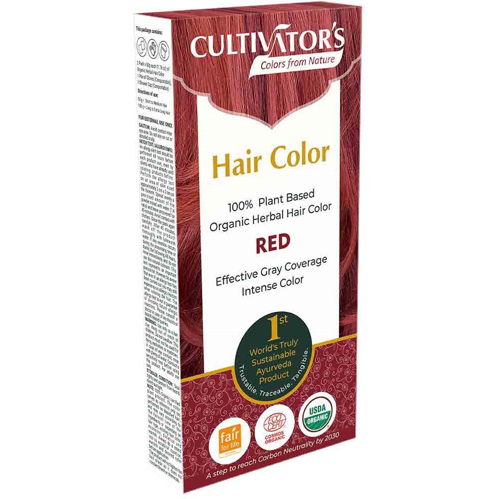 Cultivator's Hair Color Red
