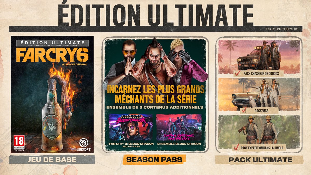 Ubisoft Far Cry 6 Ultimate Edition Xbox One en Xbox Series X