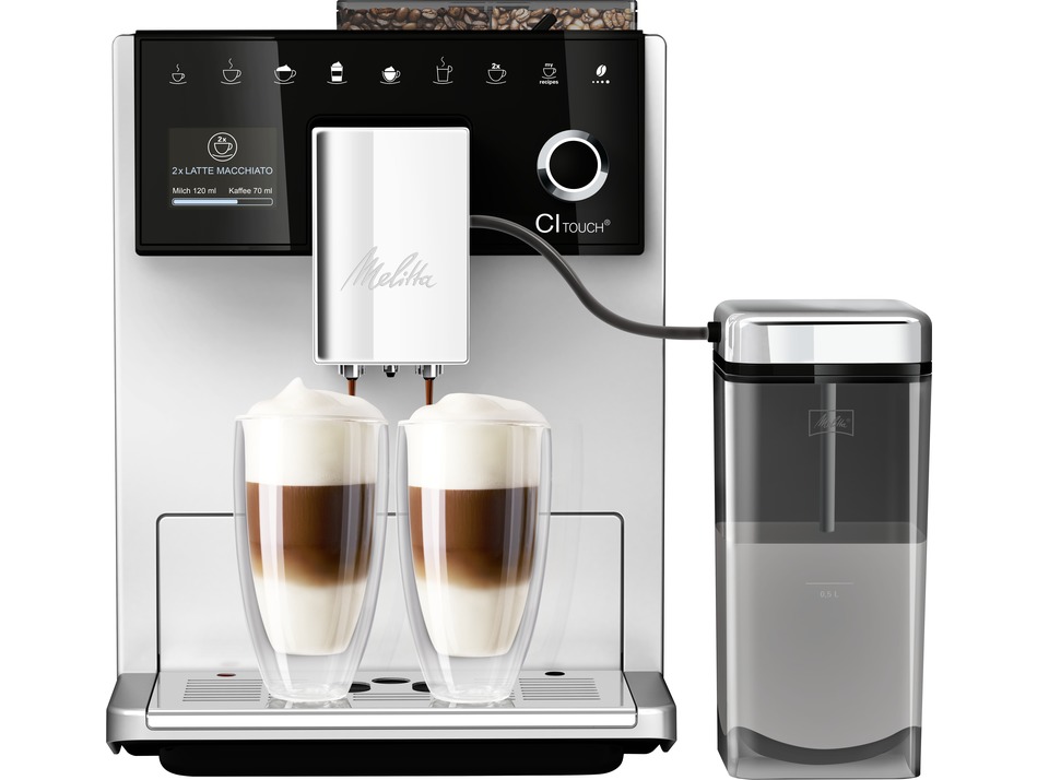 Melitta CI Touch Zilver 630-111 | Espressomachines | Keuken&Koken - Koffie&Ontbijt | 4006508228034