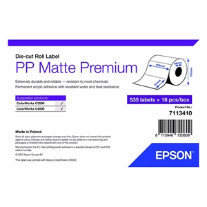 Epson 7113410 PP matte label 102 x 51 mm (origineel)