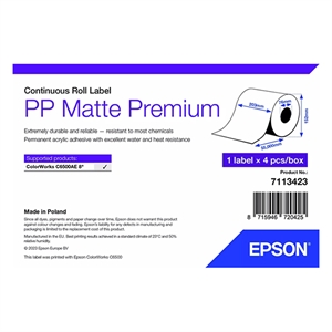 Epson 7113423 PP matte label 203 mm x 55 m (origineel)