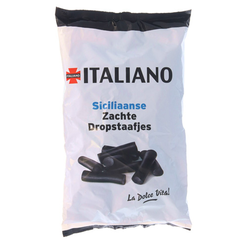 Italiano - Siciliaanse Zachte Dropstaafjes - 1kg