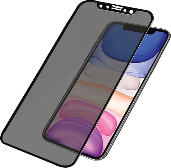 PanzerGlass e Privacy Black Friendly Case voor Apple iPhone Xr/11 - Zwart