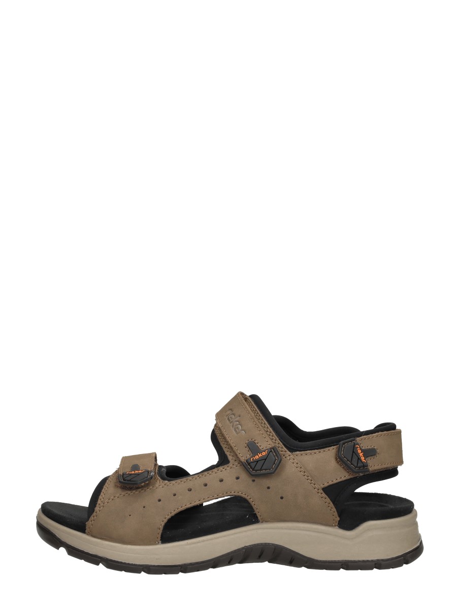 Rieker - Sandalen Middel Bruin - Blauw