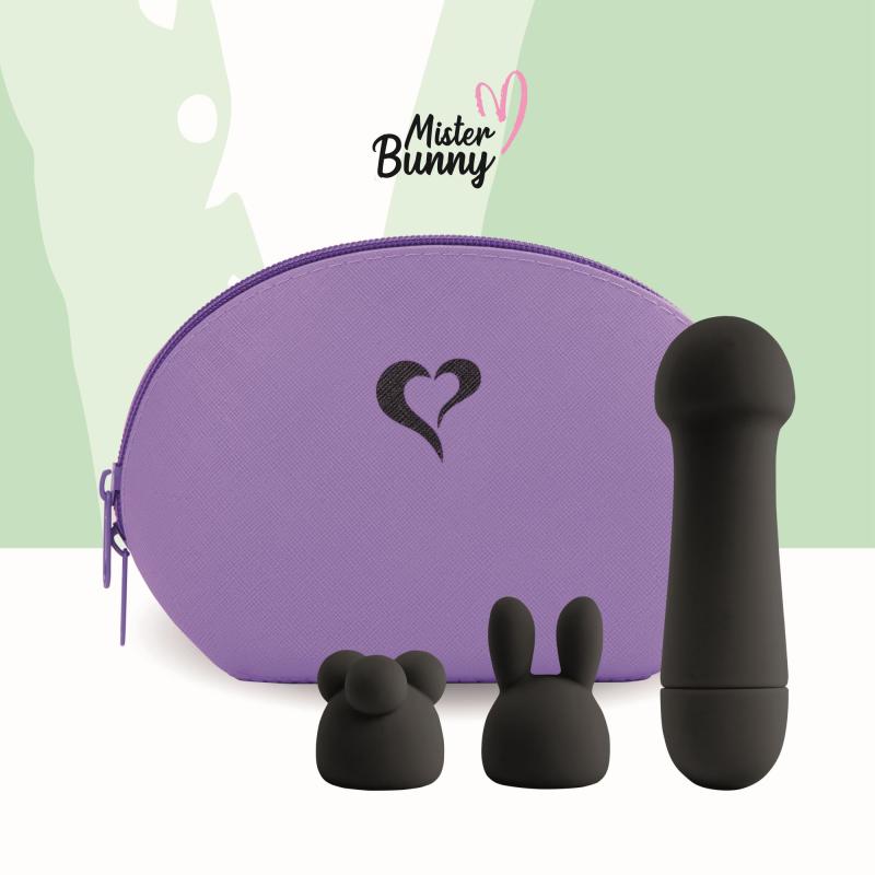 Feelz Toys FeelzToys - Mister Bunny Mini Vibrator - Zwart