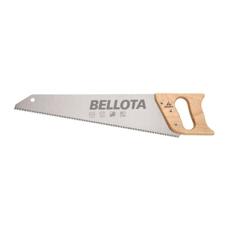 Bellota - serrucho carp 475MM 7DPP m/ce.mad d/t a/c