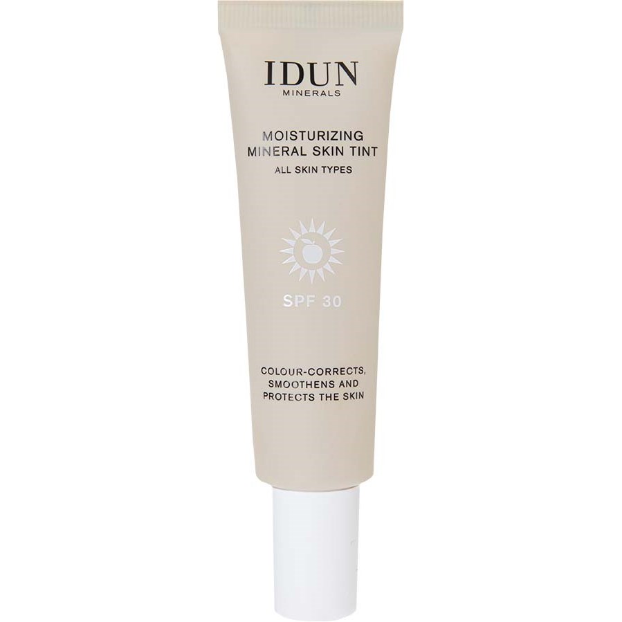 IDUN Minerals Moisturizing Mineral Skin Tint SPF30 Vasastan Tan/D - Bruin