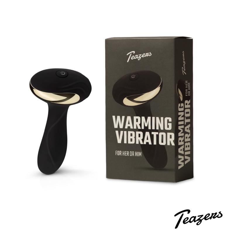 Teazers Heat Of The Moment Buttplug Vibrator - Zwart