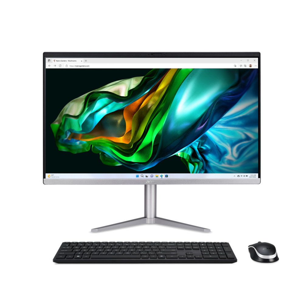 Acer Aspire C 24 All-in-one | C24-1300 | Zilver - Silver