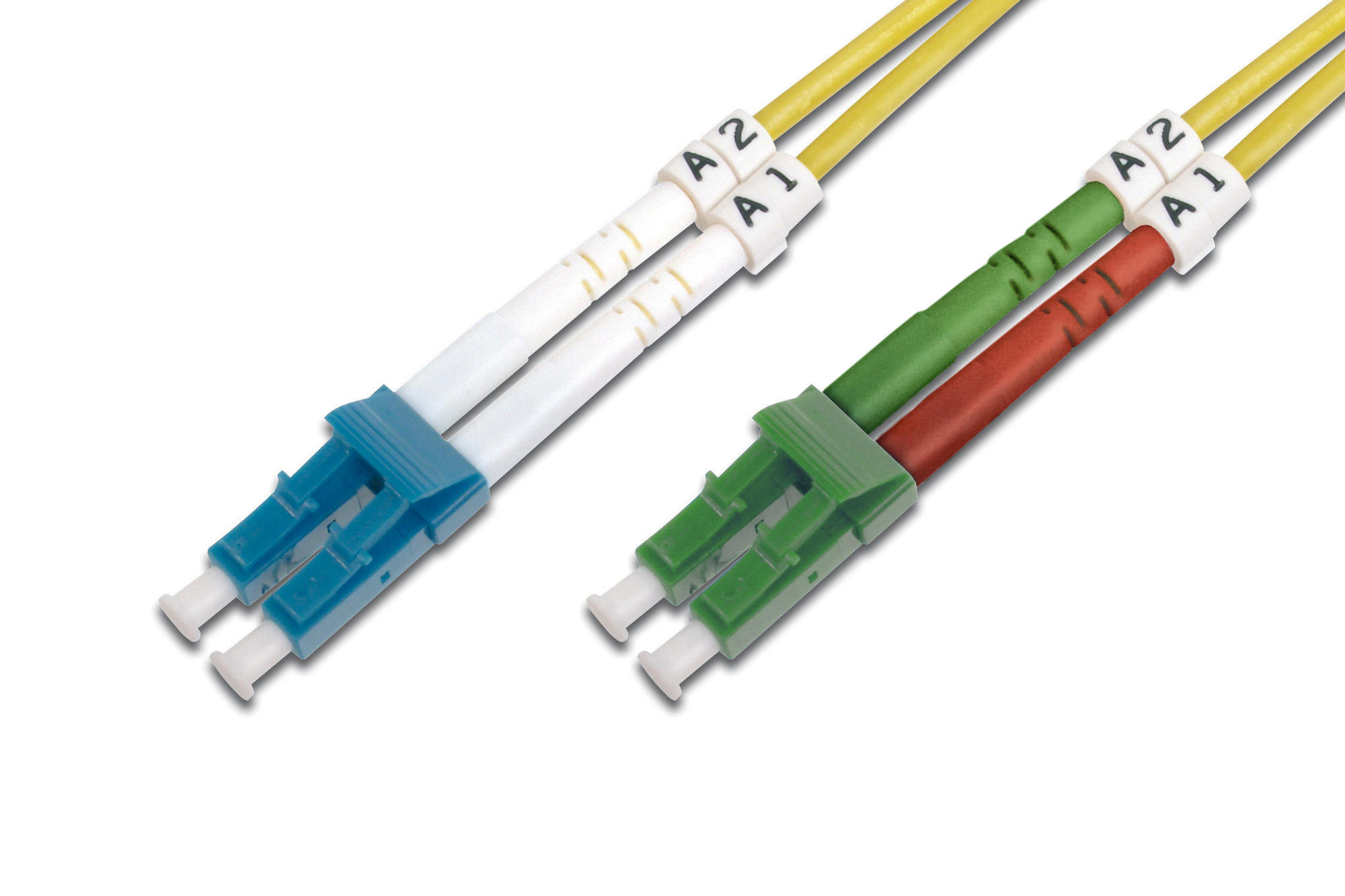 Digitus Digiconnect LC (APC) naar LC (PC) OS2 kabel