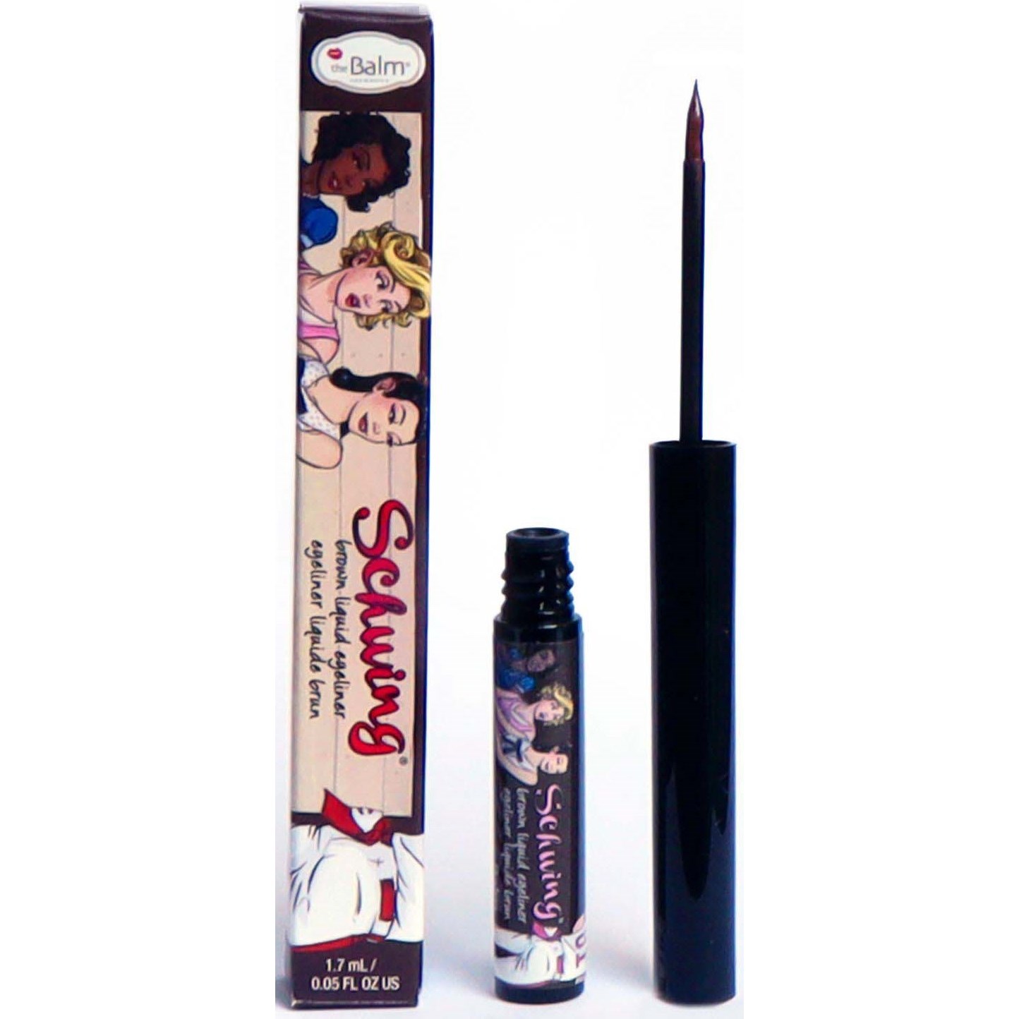 theBalm Cosmetics the Balm Schwing! Liquid Eyeliner Brown