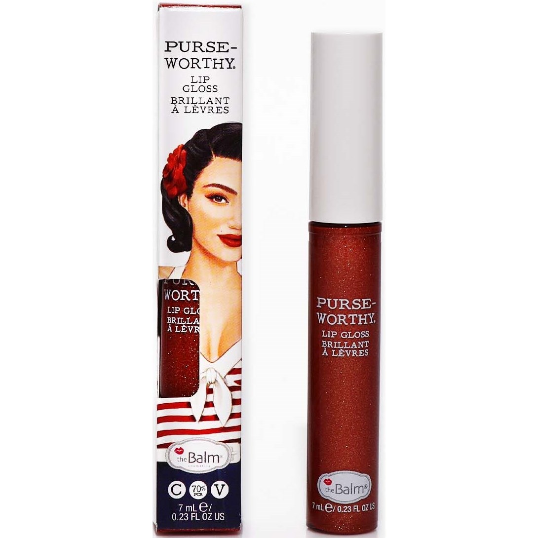 theBalm Cosmetics the Balm Purseworthy Lip Gloss Saddle