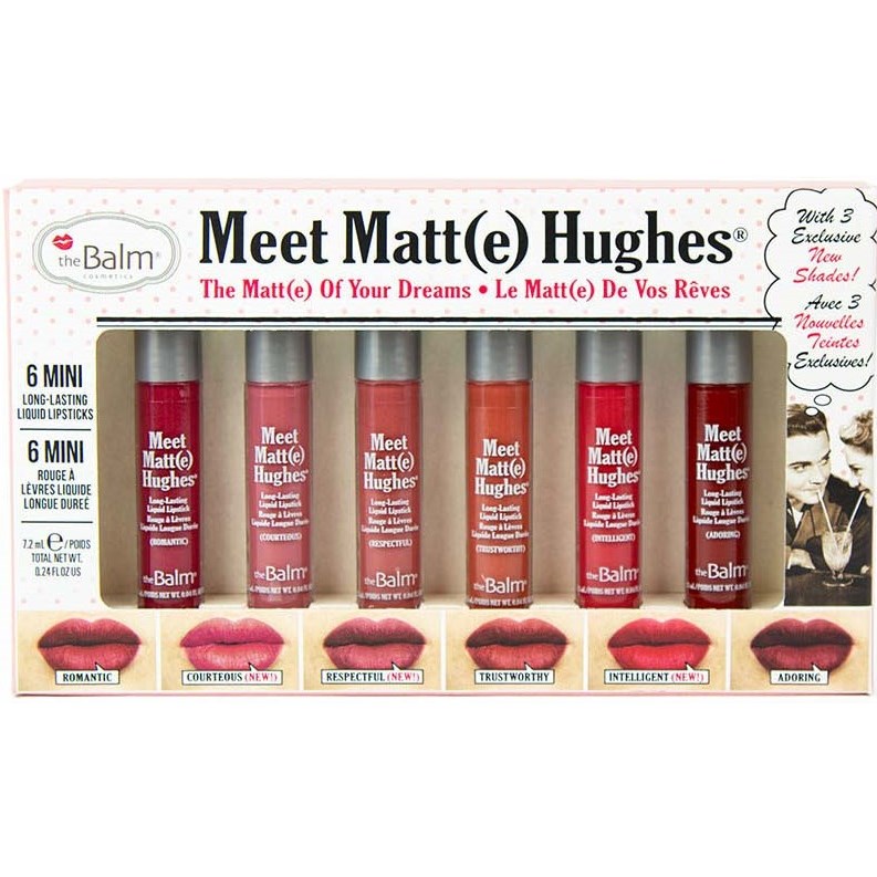 theBalm Cosmetics the Balm the Balm Meet Matte Hughes Mini Kit #12