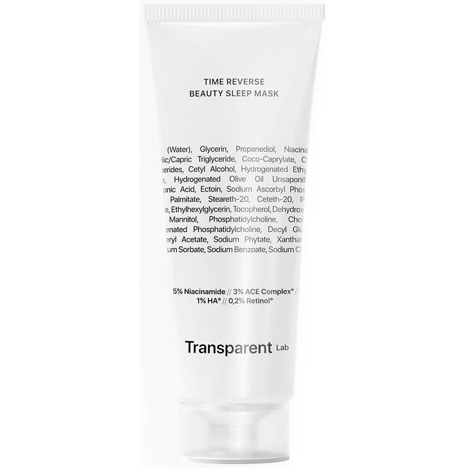 Transparent Lab Time Reverse Beauty Sleep Mask 75 ml