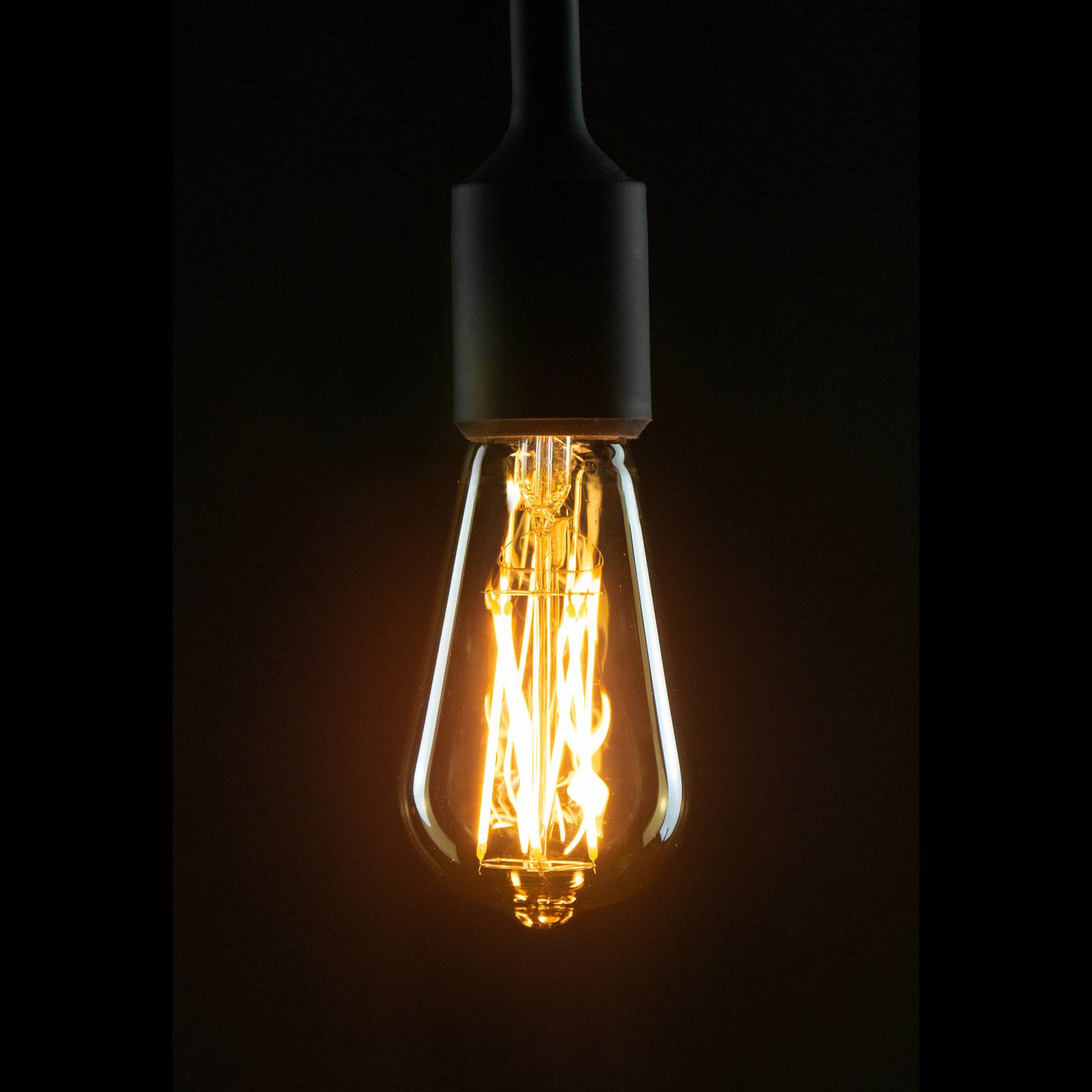 Segula LED lamp E27 ST64 5W 2.200K goud/goud dim