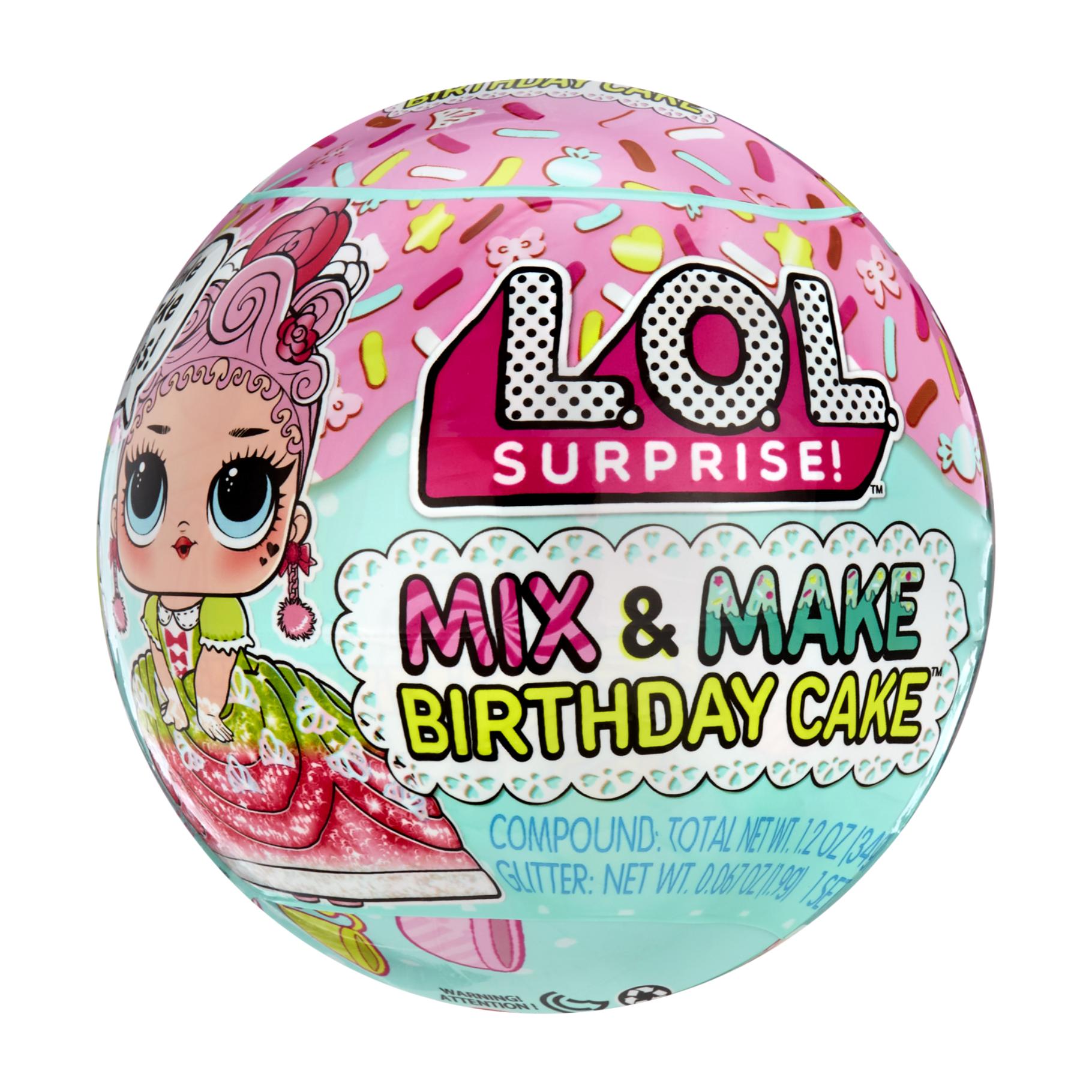 Top1Toys LOL Surprise Mix & Make Birthday Cake Tots