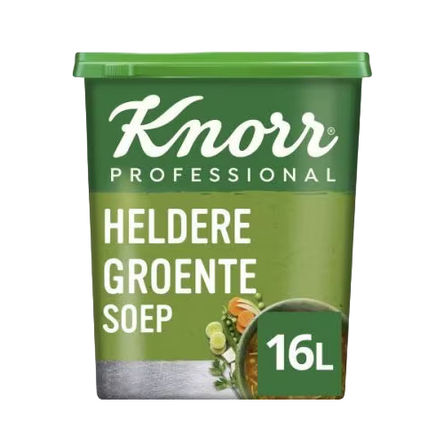 Knorr Professional - Heldere Groentesoep (voor 16ltr) - 880g