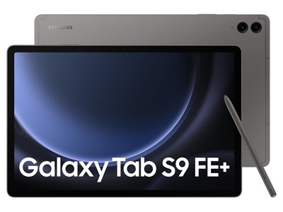 Samsung Galaxy Tab S9 FE+ 12.4-inch - 256 GB - 5G - Grijs - Zwart