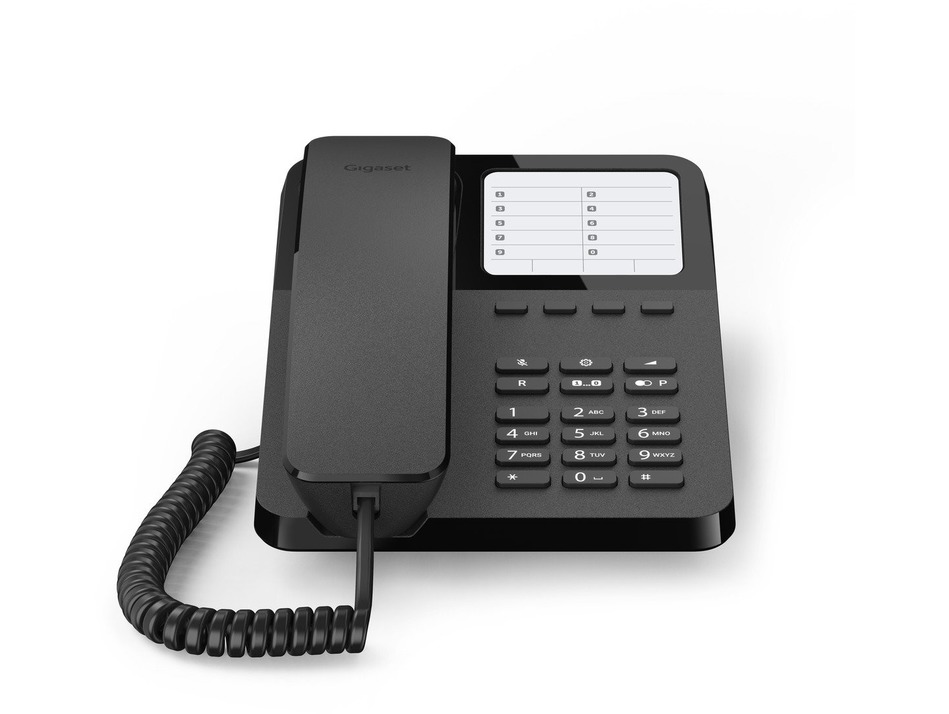Gigaset Desk 400 Zwart | Vaste telefoons | Telefonie&Tablet - Bel&SMS | 4250366868820
