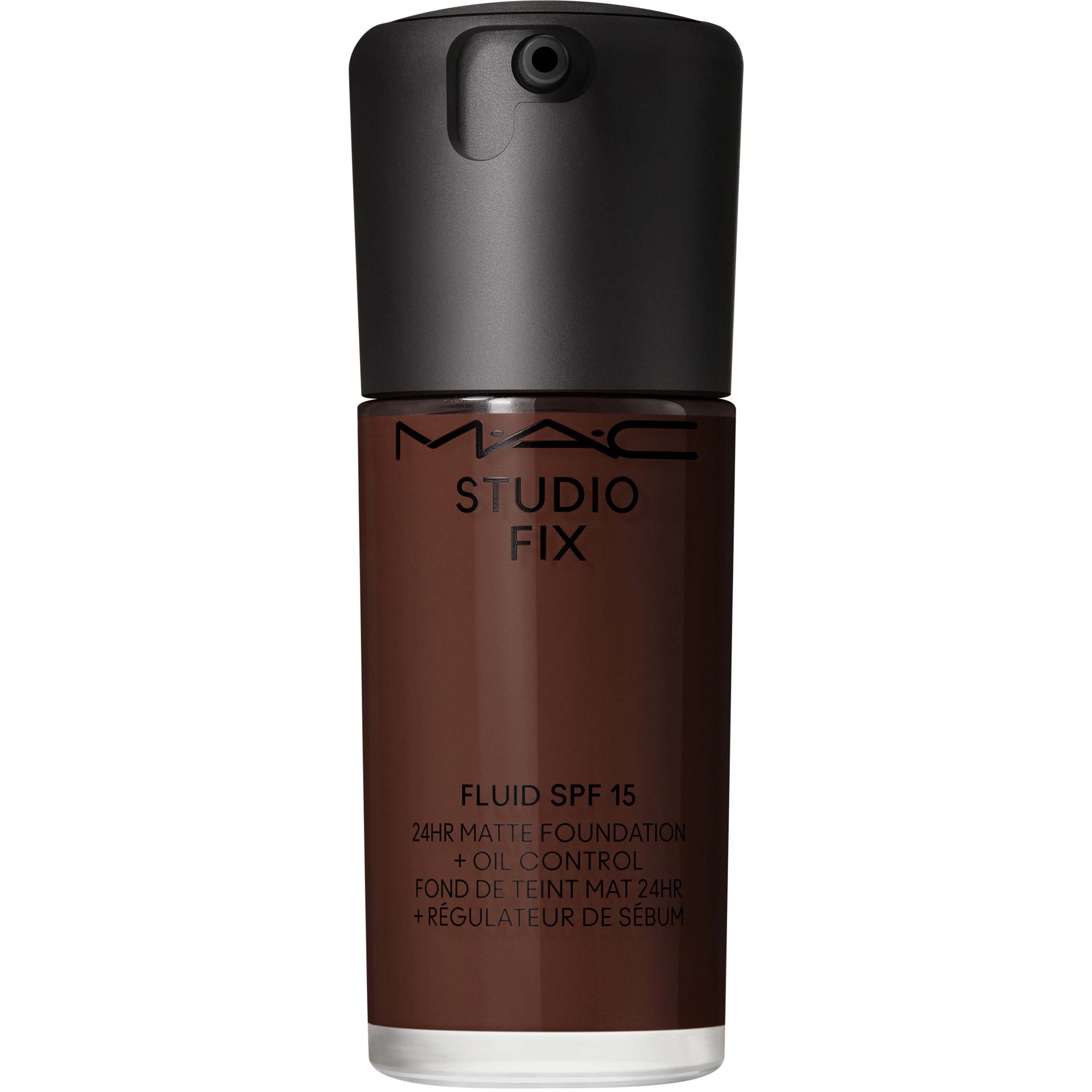 MAC Cosmetics Studio Fix Fluid Broad Spectrum SPF 15 NW60 - Zwart