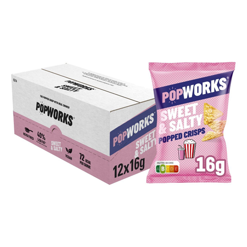 Popworks - Sweet & Salty - 12 Minizakjes