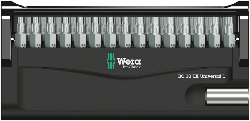 Wera 05057900001 30-delige Bit-Check 30 TX Universal Set