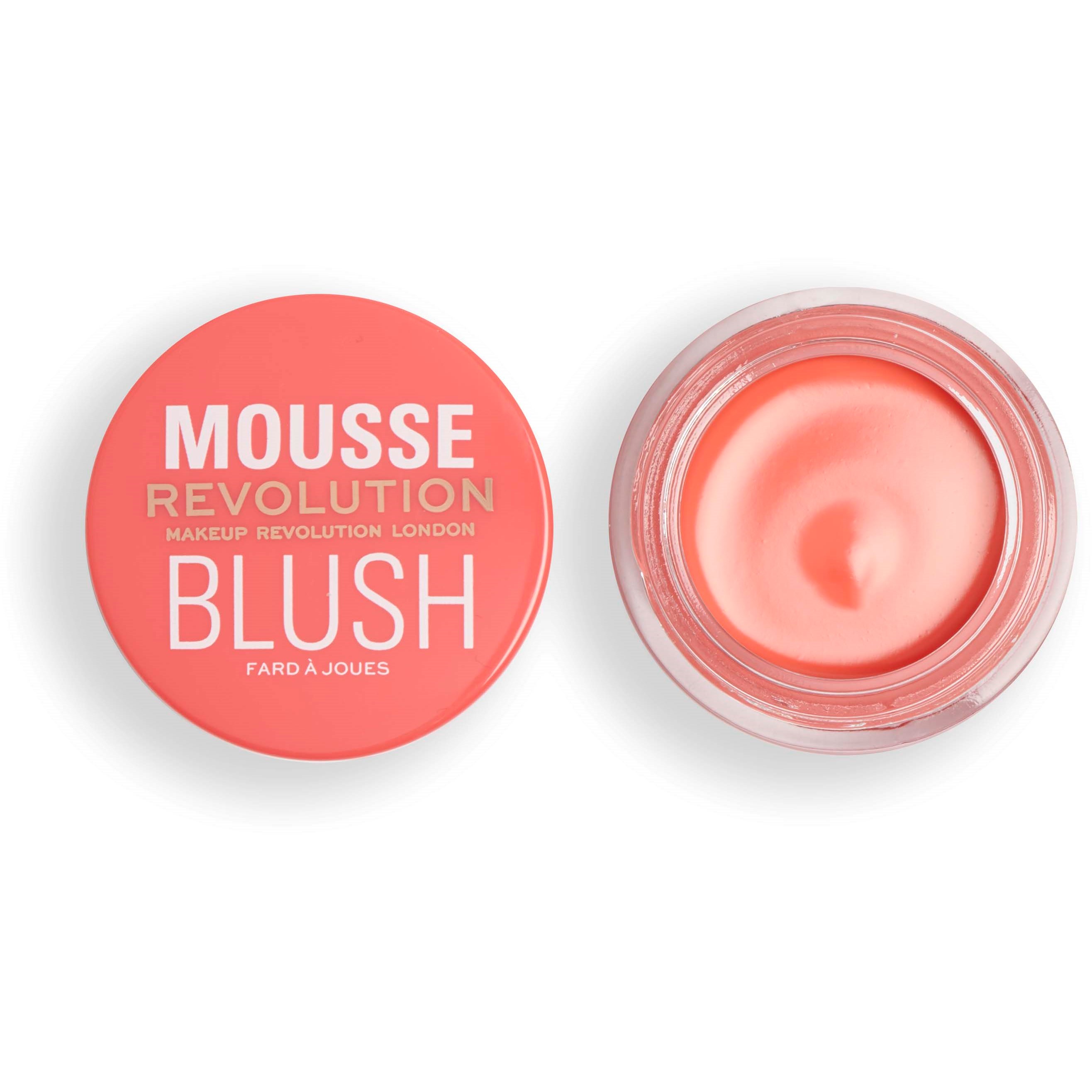 Makeup Revolution Mousse Blusher Grapefruit Coral