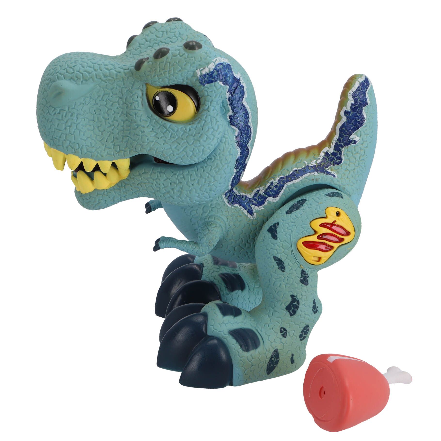 Top1Toys Dinobase Functie Dino blauw groot