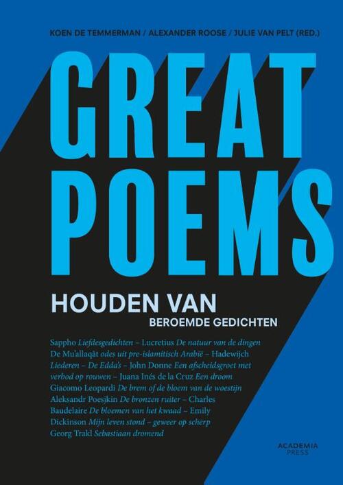 Academia Press Great poems