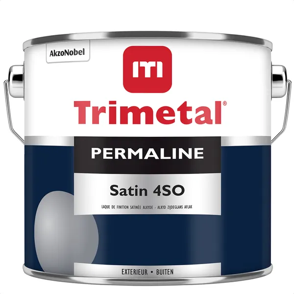 Trimetal Permaline Satin 4SO - Mengkleur - 2,5 l