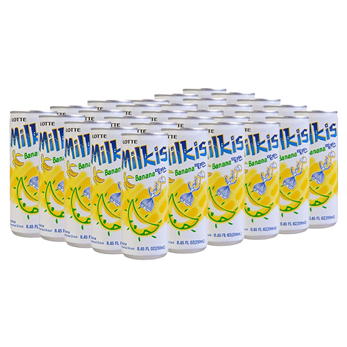 Lotte - Milkis Frisdrank Banaan - 30x 250ml