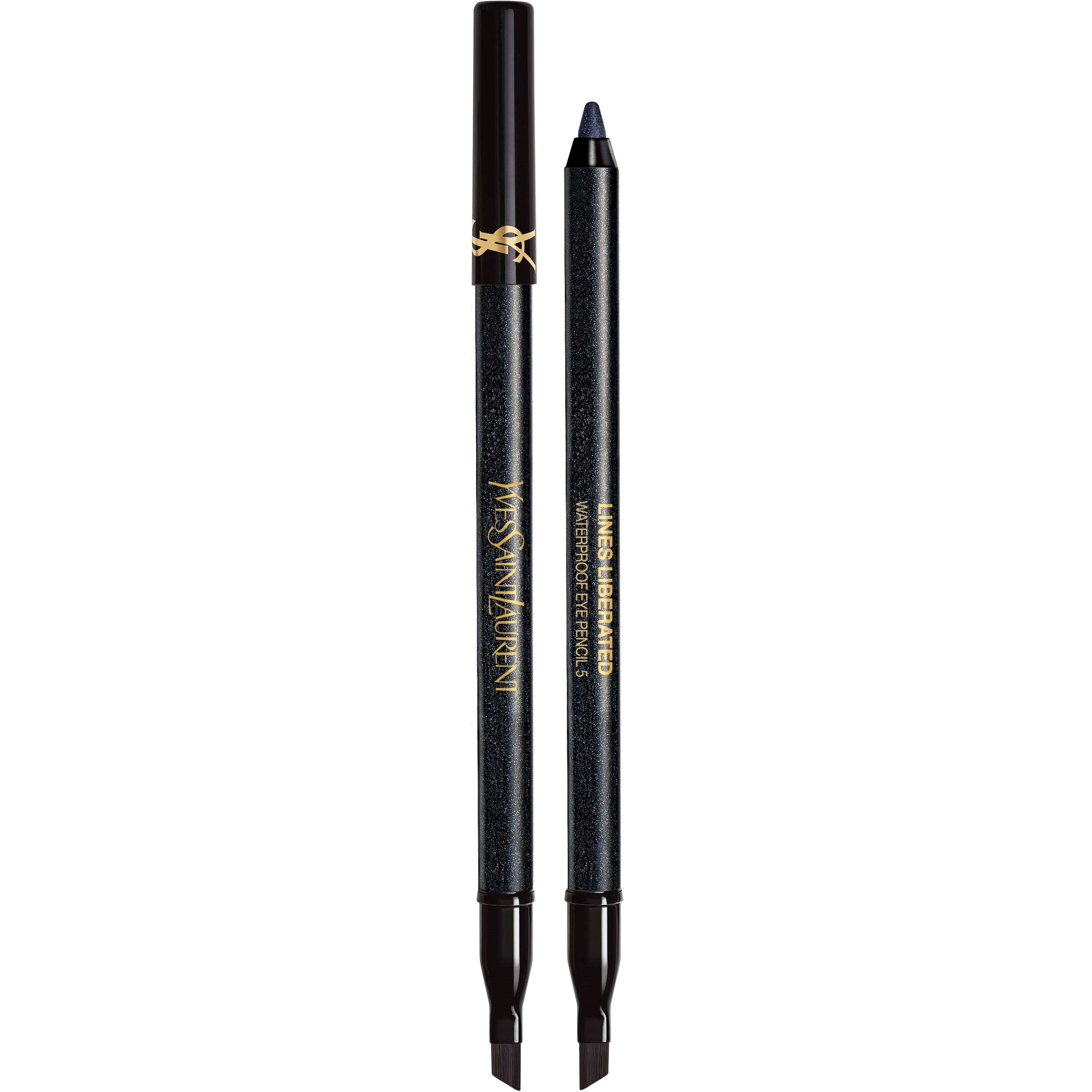 Yves Saint Laurent Lines Liberated Waterproof Eyeliner 5 - Zwart