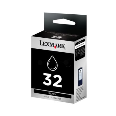 Lexmark Lexmark 32HC Inktcartridge zwart 18CX032E Replace: N/A