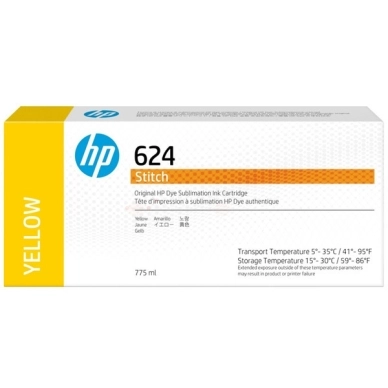 HP Inktpatroon geel, 775 ml 2LL56A Replace: N/A
