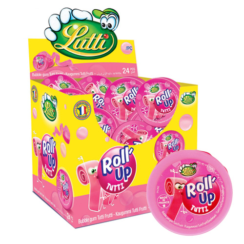 Lutti - Roll&apos;Up Tutti Frutti - 24 stuks