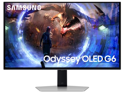 Samsung Odyssey OLED G6 - 27" - Silver