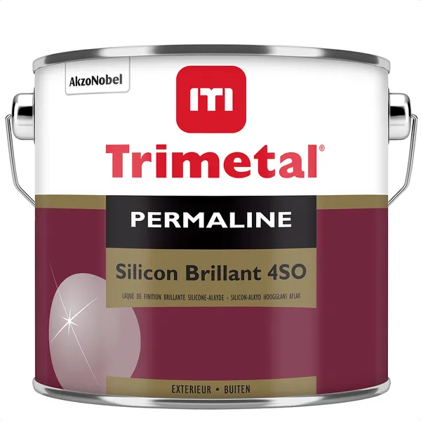 Trimetal Permaline Silicon Brillant 4SO - Mengkleur - 2,5 l