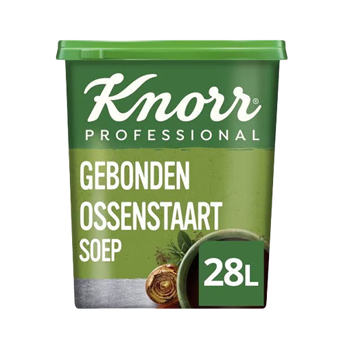 Knorr Professional - Gebonden Ossenstaartsoep (voor 28 ltr) - 1,26kg