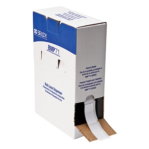 Brady BM-20-424 papieren labels wit | 50,80 mm x 25,40 mm (origineel)